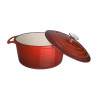 Okrugla crvena posuda - 3,2L - Vogue