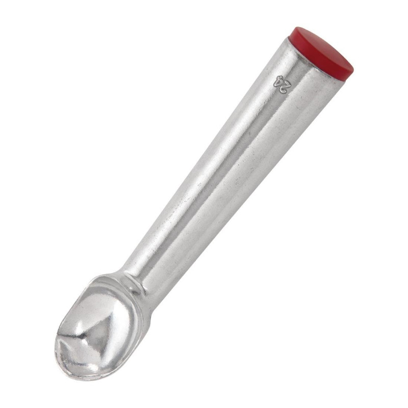 Žlica za sladoled s crvenim okruglim oblikom 42ml - Vogue - Fourniresto Žlica za sladoled s crvenim okruglim oblikom 42ml - Vogue - Fourniresto