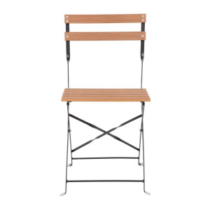 Stolice bistro od imitacije drva - Set od 2 - Bolero - Fourniresto