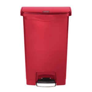 Koš za smeće s pedalom Slim Jim crveni - 50L - Rubbermaid