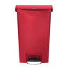 Koš za smeće s pedalom Slim Jim crveni - 50L - Rubbermaid