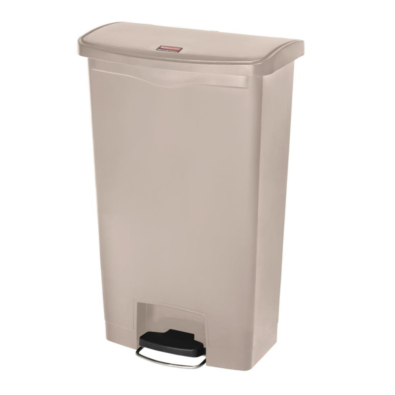 Koš za smeće s pedalom Slim Jim Beige - 68L - Rubbermaid Koš za smeće s pedalom Slim Jim Beige - 68L - Rubbermaid