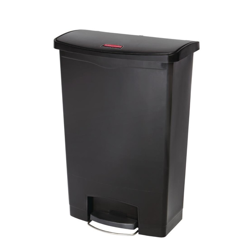 Koš za smeće s pedalom Slim Jim crne boje - 90L - Rubbermaid Koš za smeće s pedalom Slim Jim crne boje - 90L - Rubbermaid