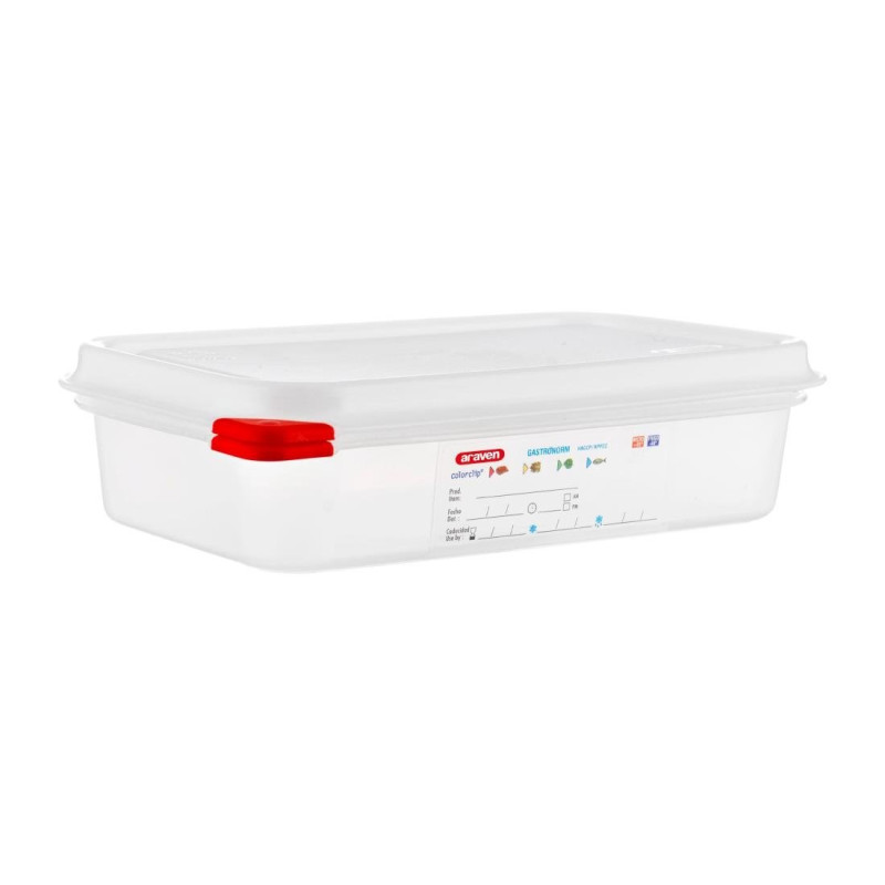 Kutija za hranu GN1/4 - 1,8L - Paket od 4 - Araven - Fourniresto Kutija za hranu GN1/4 - 1,8L - Paket od 4 - Araven - Fourniresto