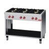 6 intense gas flames - Gastro M - Fourniresto
