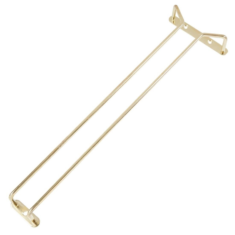 Brass stemware holder 410mm - FourniResto - Fourniresto Brass stemware holder 410mm - FourniResto - Fourniresto