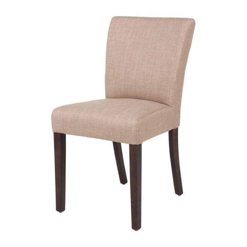 Contemporary chair in natural jute canvas - Set of 2 - Bolero - Fourniresto Contemporary chair in natural jute canvas - Set of 2 - Bolero - Fourniresto