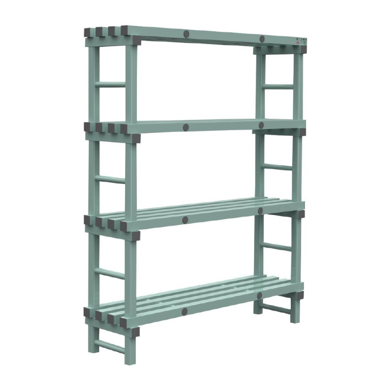 Rayonnage - L 1400 x P 400 mm - FourniResto Rayonnage - L 1400 x P 400 mm - FourniResto