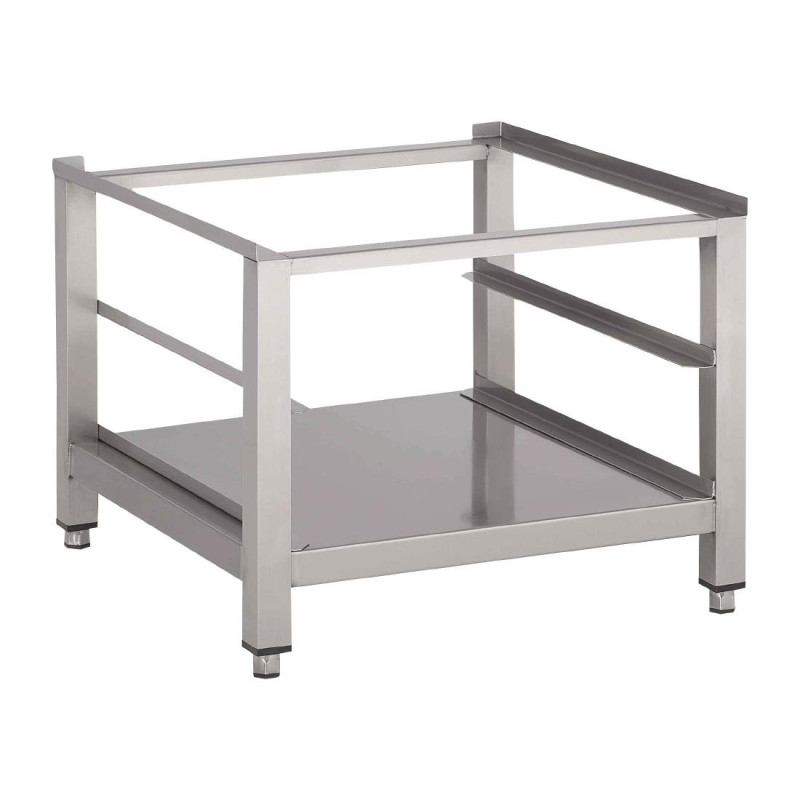 Dishwasher Support in Stainless Steel With Lower Shelf - W 600 x D 600mm - Gastro M - Fourniresto Dishwasher Support in Stainless Steel With Lower Shelf - W 600 x D 600mm - Gastro M - Fourniresto
