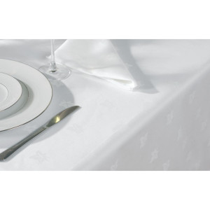 Stolnjak bijeli Luxor 1350 x 1780mm - Mitre Luxury - Fourniresto