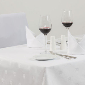 Bijela stolna salveta Luxor - 1780 x 3650 mm - Mitre Luxury - Fourniresto