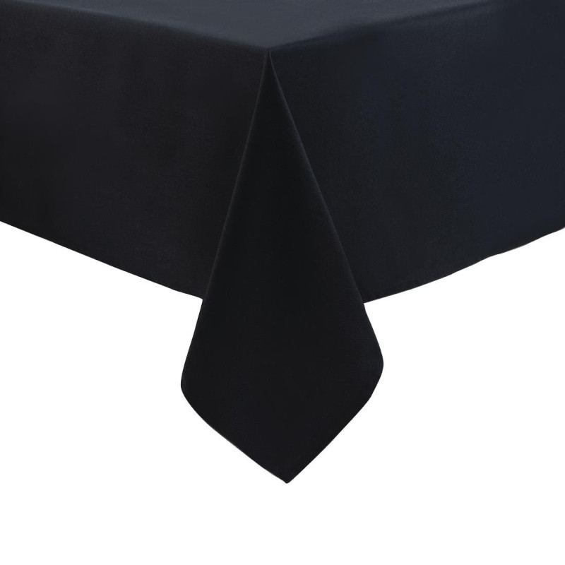 Nappe noire 900 x 900mm - Mitre Essentials - Fourniresto Nappe noire 900 x 900mm - Mitre Essentials - Fourniresto