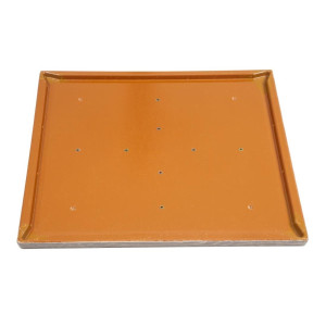 Kvadratni stolni podmetač s efektom stare drvene daske - Š 700 x D 700 mm - Bolero