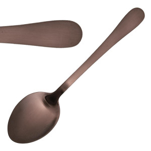 Copper Cyprium Dessert Spoons - Set of 12 - Olympia