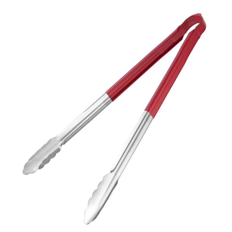Pinceta za posluživanje 405mm crvena - Vogue - Fourniresto Pinceta za posluživanje 405mm crvena - Vogue - Fourniresto