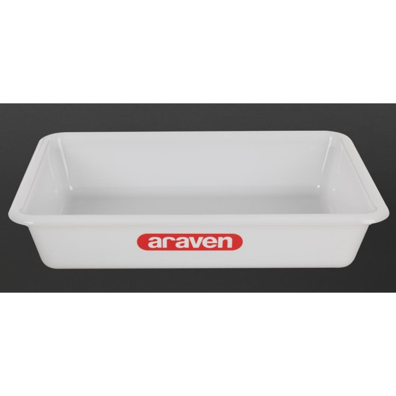 Bac Alimentaire Peu Profond Transparent 345Mm - Araven - Fourniresto Bac Alimentaire Peu Profond Transparent 345Mm - Araven - Fourniresto