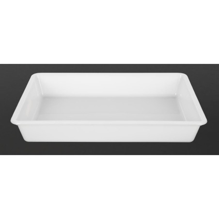 Plitka prozirna plastična posuda za hranu 540 mm - Araven - Fourniresto