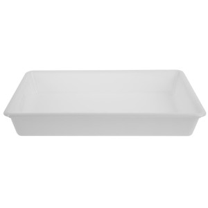 Plitka prozirna plastična posuda za hranu 540 mm - Araven - Fourniresto