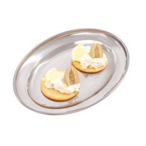 Pladanj za posluživanje Oval Olympia - 200 x 150 mm - Fourniresto