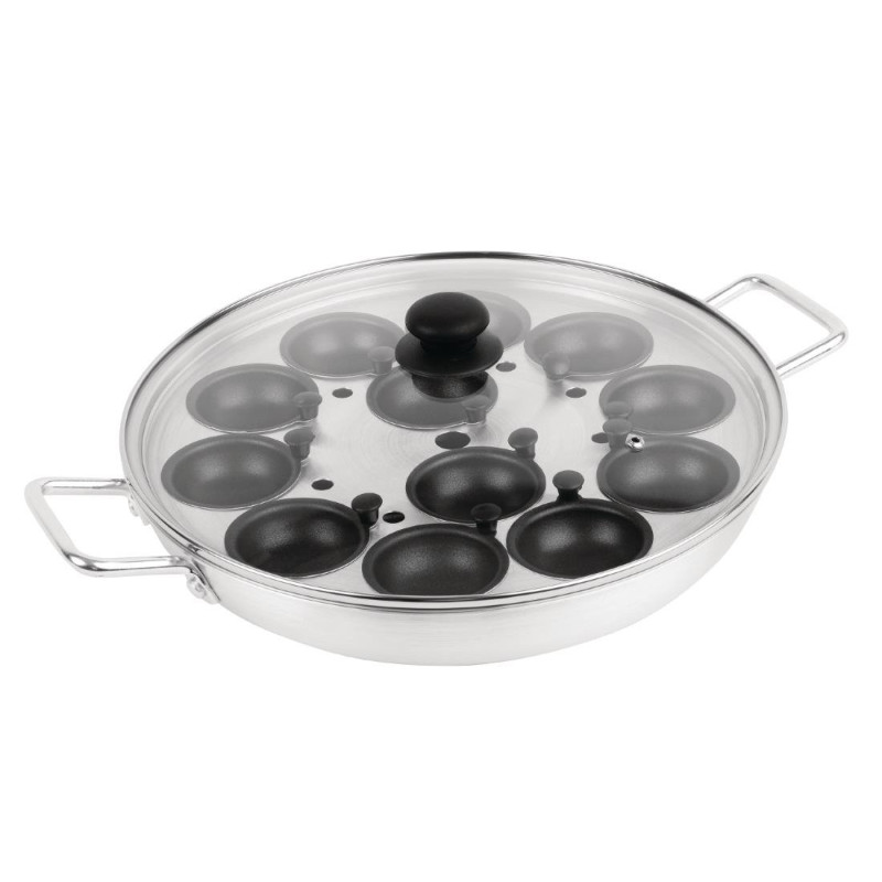 Pocheuse À Oeufs en Aluminium - Ø 350 mm - Vogue Pocheuse À Oeufs en Aluminium - Ø 350 mm - Vogue