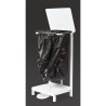 Support White Trash Bags - Jantex