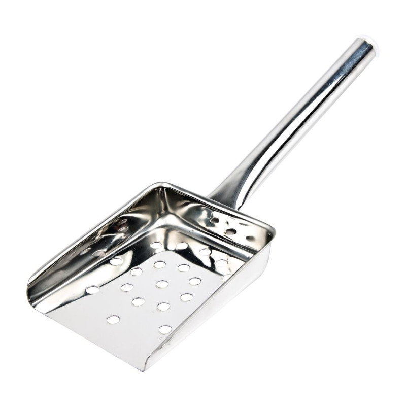 Pelle à frites manche cylindrique - Vogue - Fourniresto Pelle à frites manche cylindrique - Vogue - Fourniresto