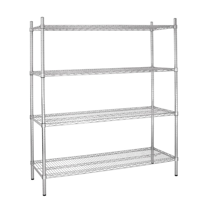 Etagère Modulaire 4 Niveaux-H 1840mm - Vogue - Fourniresto Etagère Modulaire 4 Niveaux-H 1840mm - Vogue - Fourniresto