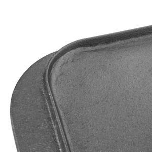 Plancha od lijevanog željeza s dvostranom površinom - 482 x 260 mm - Vogue - Fourniresto