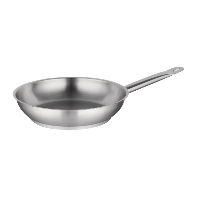 Poêle Induction en Inox - Ø 280 mm - Vogue Poêle Induction en Inox - Ø 280 mm - Vogue