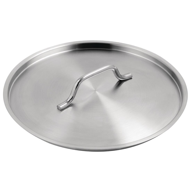 Couvercle en Acier Inoxydable - Ø 280mm - Vogue Couvercle en Acier Inoxydable - Ø 280mm - Vogue