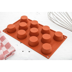Kalup za 11 mini muffina od silikona Formaflex - Pavoni - Fourniresto