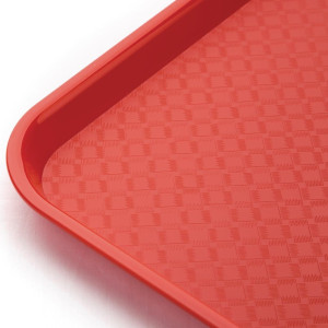 Pladanj za samoposluživanje 305 x 415 mm crveni - Olympia KRISTALLON - Fourniresto