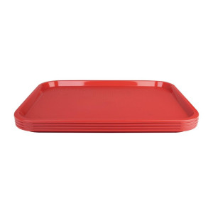 Pladanj za samoposluživanje 305 x 415 mm crveni - Olympia KRISTALLON - Fourniresto