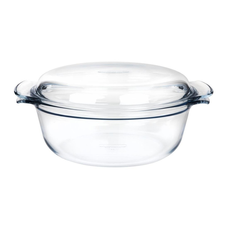 Cocotte Ronde en Verre - 3,75L - Pyrex Cocotte Ronde en Verre - 3,75L - Pyrex