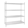Polica u setu 4 razine - Š 1525 x D 610 mm - Vogue
