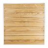 Kvadratni stol od jasena 60 x 60 cm - Bolero - Fourniresto