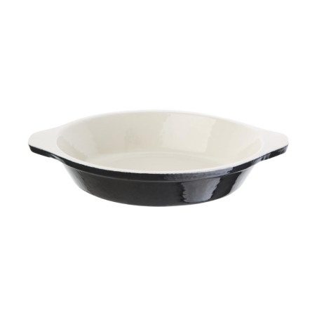 Plitka za pečenje okrugla crna 750ml - Vogue - Fourniresto