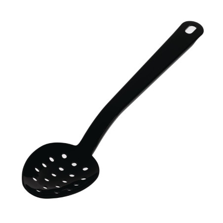 Perforirana poslužna žlica Crna 270 mm - Matfer - Fourniresto