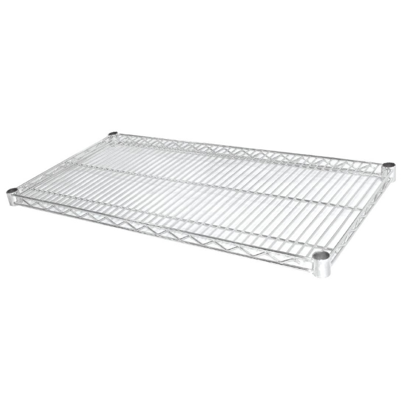 Set of 2 Metal Shelves - L 915 x 610 mm - Vogue Set of 2 Metal Shelves - L 915 x 610 mm - Vogue