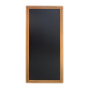 Ploča za zidnu montažu s finišom od tikovine 1200 x 560mm - Securit - Fourniresto