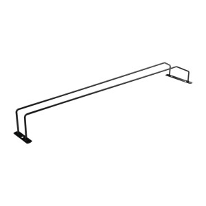 Držač za čaše na nožici crne boje 610 mm Olympia FD989: Praktično i elegantno odlaganje
