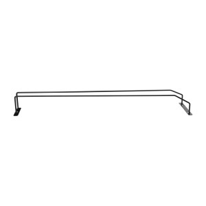Držač za čaše na nožici crne boje 610 mm Olympia FD989: Praktično i elegantno odlaganje
