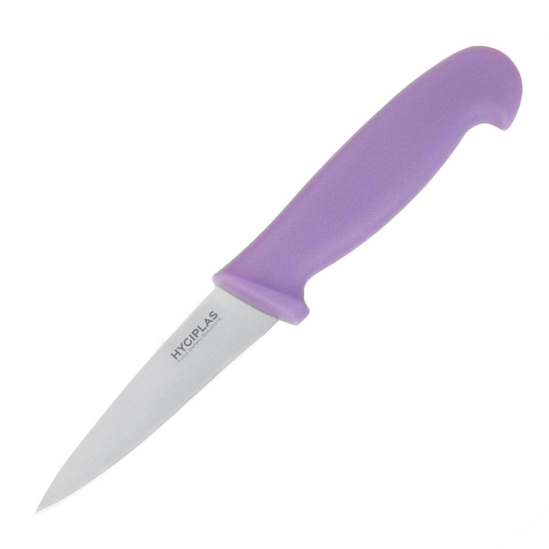 Purple 90 mm Hygiplas Office Knife: Precision and Comfort in the Kitchen Purple 90 mm Hygiplas Office Knife: Precision and Comfort in the Kitchen
