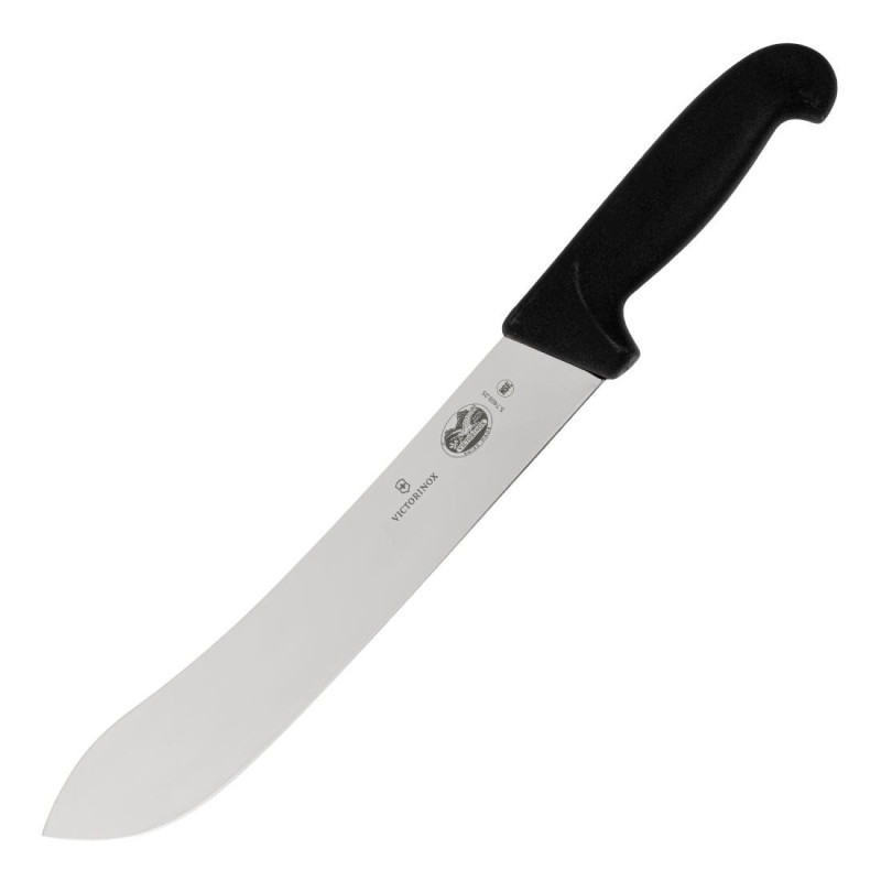 Couteau de Boucher 255 mm Victorinox: Lame Ultra-Tranchante en Acier Inoxydable Couteau de Boucher 255 mm Victorinox: Lame Ultra-Tranchante en Acier Inoxydable