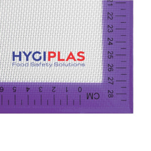 Protuklizna podloga za pečenje Hygiplas 520x315mm - Kvalitetni silikon | Alergeni & Jednostavno za čišćenje