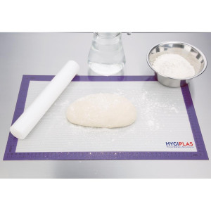 Protuklizna podloga za pečenje Hygiplas 520x315mm - Kvalitetni silikon | Alergeni & Jednostavno za čišćenje