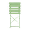Light Green Steel Folding Chairs - Comfort and Durability