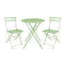Light Green Steel Folding Chairs - Comfort and Durability