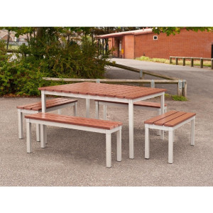 Vanjska klupa imitacija oraha 1050 mm Gopak CK814