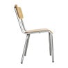 Galvanizirana drvena stolica - Set od 4 Bolero